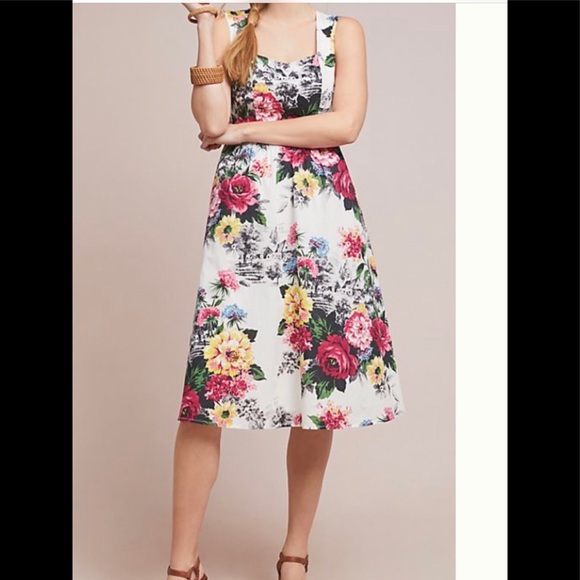 Anthropologie Dresses & Skirts - Anthropologie Amelia Dress Floral Print Sz 4